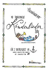  Notenblätter 40 traditionelle Kinderlieder