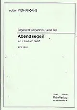 Engelbert Humperdinck Notenblätter Abendsegen aus Hänsel und Gretel