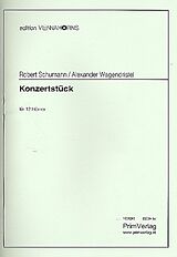 Robert Schumann Notenblätter Konzertstück