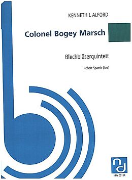 Kenneth J. (Frederick Joseph Ricketts) Alford Notenblätter Colonel Boogey Marsch