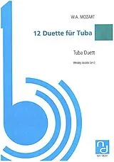 Wolfgang Amadeus Mozart Notenblätter 12 Duette