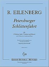 Richard Eilenberg Notenblätter Petersburger Schlittenfahrt