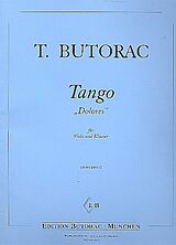 Tomislav Butorac Notenblätter Tango Dolores für Viola und