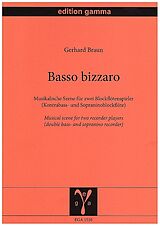 Gerhard Braun Notenblätter Basso Bizzarro - Musikalische Szene