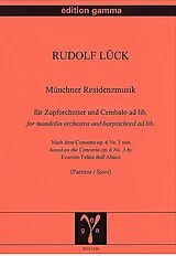 Rudolf Lück Notenblätter Münchner Residenzmusik