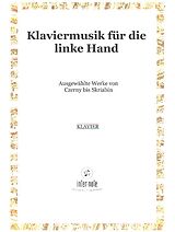  Notenblätter Klaviermusik für die linke Hand