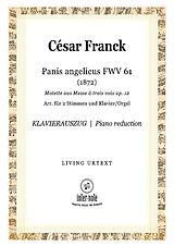 César Franck Notenblätter Panis Angelicus aus op.12, FWV 61