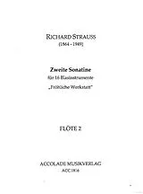 Richard Strauss Notenblätter Sonatine Nr.2 Es-Dur Fröhliche Werkstatt