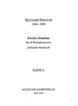 Richard Strauss Notenblätter Sonatine Nr.2 Es-Dur Fröhliche Werkstatt