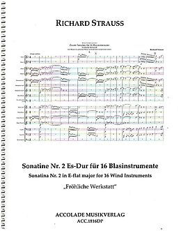 Richard Strauss Notenblätter Sonatine Nr.2 Es-Dur Fröhliche Werkstatt