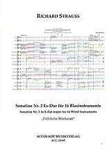 Richard Strauss Notenblätter Sonatine Nr.2 Es-Dur Fröhliche Werkstatt