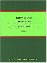 Friedrich Witt Notenblätter Septett F-Dur