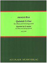 Arnold Edward Trevor Bax Notenblätter Quintett G-Dur