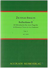 Zilvinas Smalys Notenblätter Reflections II Vol. 1 (24 Miniaturen Nos. 1-12)