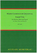Marie Félicie Clémence de Reiset Grandval Notenblätter Grand Trio