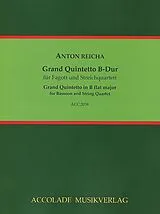 Anton (Antoine) Joseph Reicha Notenblätter Grand Quintetto B-Dur