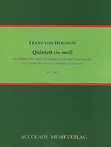 Franz von Hoesslin Notenblätter Quintett Es-Dur op.4