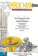 Jean-Baptiste Senaillé Notenblätter Allegro spirituoso für Piccolotrompete