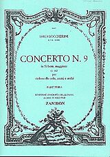 Luigi Boccherini Notenblätter Konzert B-Dur Nr.9 G482 für Violoncello