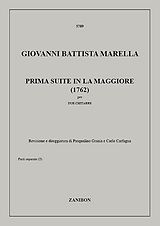 Giovanni Battista Marella Notenblätter Suite in la maggiore no.1