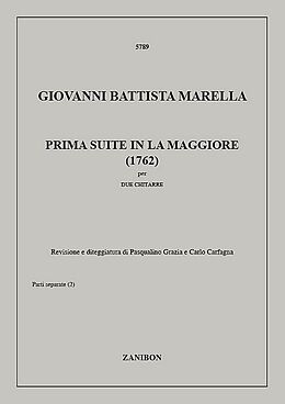 Giovanni Battista Marella Notenblätter Suite in la maggiore no.1