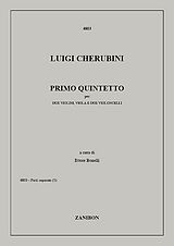 Luigi Cherubini Notenblätter Quintett Nr.1 für 2 Violinen