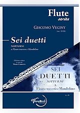 Giacomo Veginy Notenblätter 6 Duetti (Notturni)