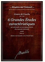 Cesare de Casella Notenblätter 6 grandes études caractéristiques op.33