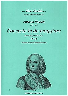 Antonio Vivaldi Notenblätter Konzert D-Dur RV447