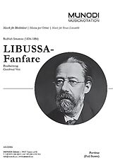 Bedrich Smetana Notenblätter Libussa-Fanfare