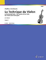 Mathieu Crickboom Notenblätter La technique du violon vol.2