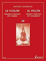 Mathieu Crickboom Notenblätter Le violon vol.3