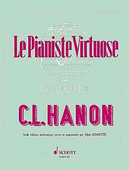 Charles Louis Hanon Notenblätter Le pianiste virtuose