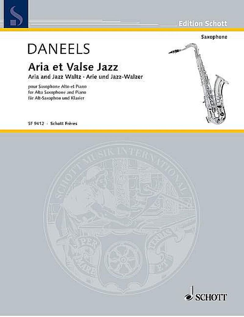 Aria et valse jazz pour saxophone alto