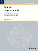 Adolphe Charles Adam Notenblätter Cantique de Noel