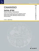 Olivier Mayran de Chamisso Notenblätter Soirée dété pour flute (violon/mandoline