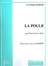 Jean Philippe Rameau Notenblätter La poule