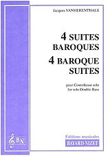 Jacques Vanherenthals Notenblätter 4 Suites Baroques