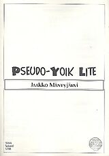 Jaakko Mäntyjärvi Notenblätter Pseudo-Yoik Lite for