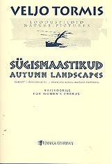 Veljo Tormis Notenblätter Autumn Landscapes for female chorus
