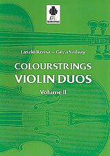 László Rossa Notenblätter Colour Strings Violin Duos vol.2