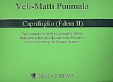 Veli-Matti Puumala Notenblätter Caprifoglio for clarinet and cello