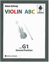 Géza Szilvay Notenblätter Colourstrings Violin ABC Book G 1