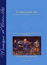Leopold Mozart Notenblätter 12 duos pour altos