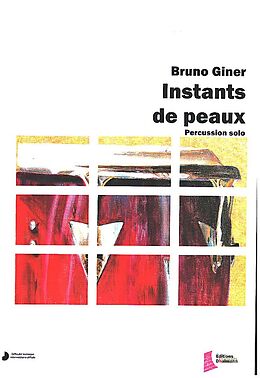 Bruno Giner Notenblätter Instants de peaux