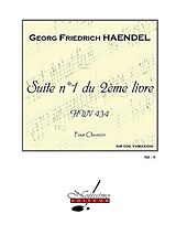 Georg Friedrich Händel Notenblätter Suite no.1 du 2ème livre HWV434