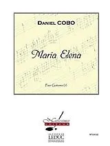 Daniel Cobo Notenblätter Maria Elena