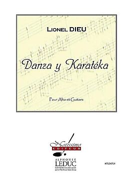 Lionel Dieu Notenblätter Danza y karateka