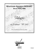 Wolfgang Amadeus Mozart Notenblätter Adagio en Si mineur KV540