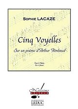 Sophie Lacaze Notenblätter 5 Voyelles